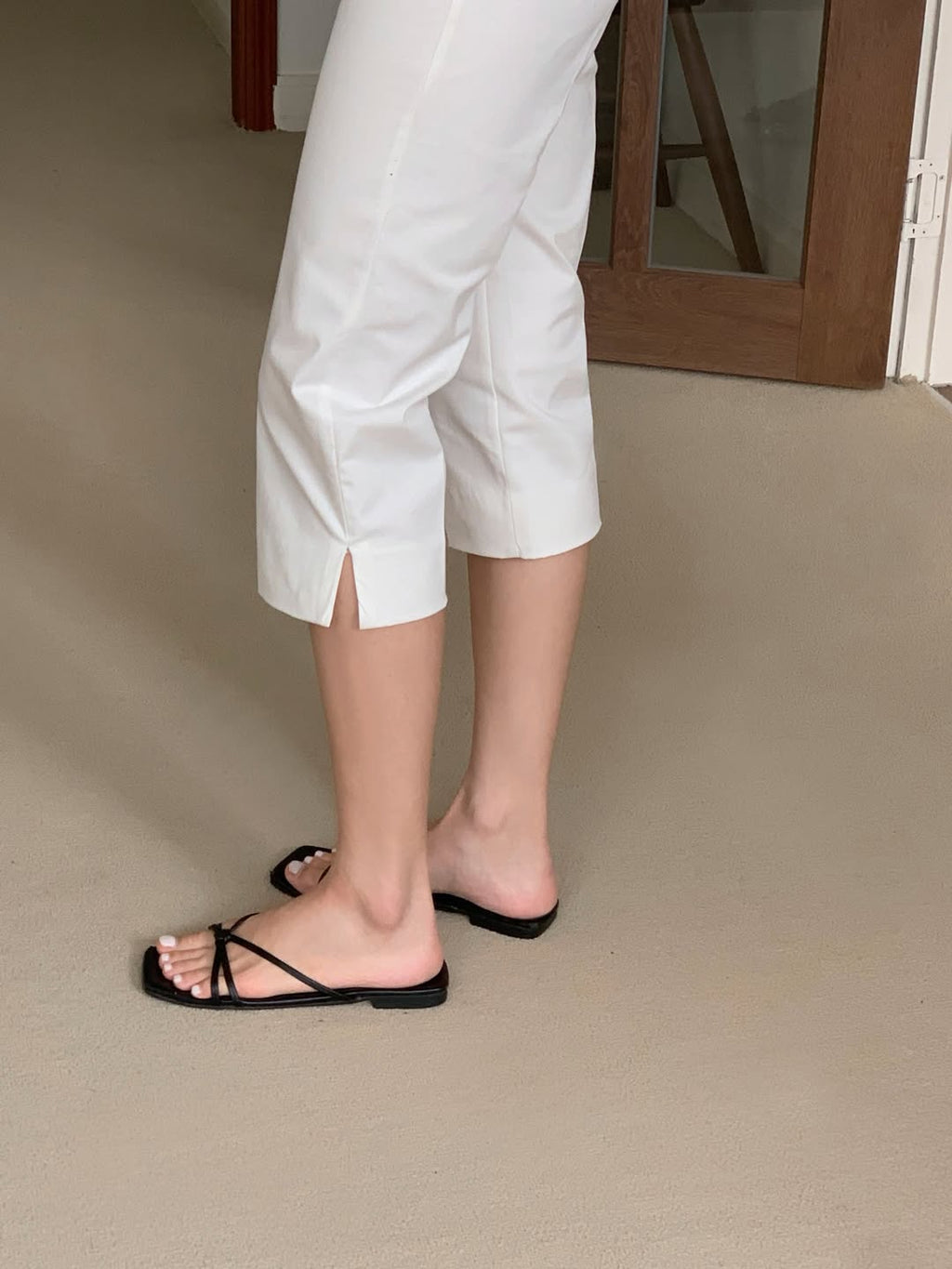 🤍주문- 카프리팬츠