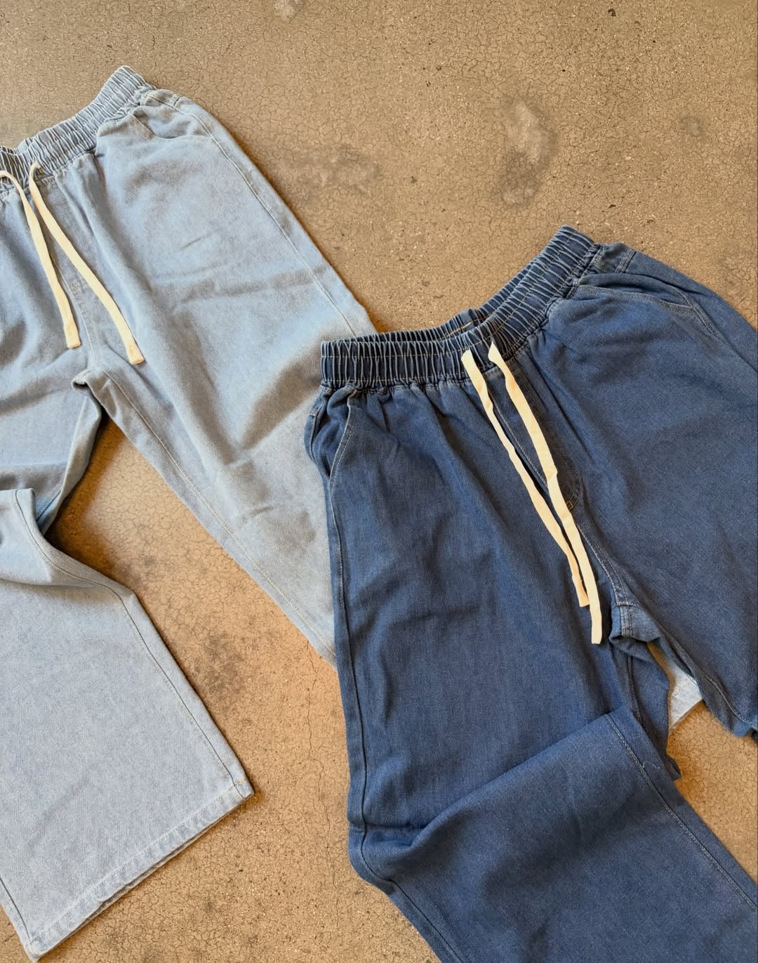 🩵데일리 밴딩 데님팬츠