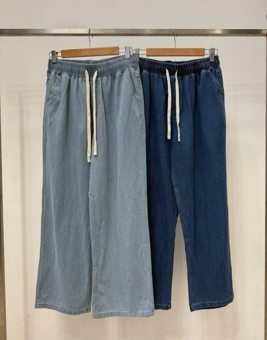🩵데일리 밴딩 데님팬츠