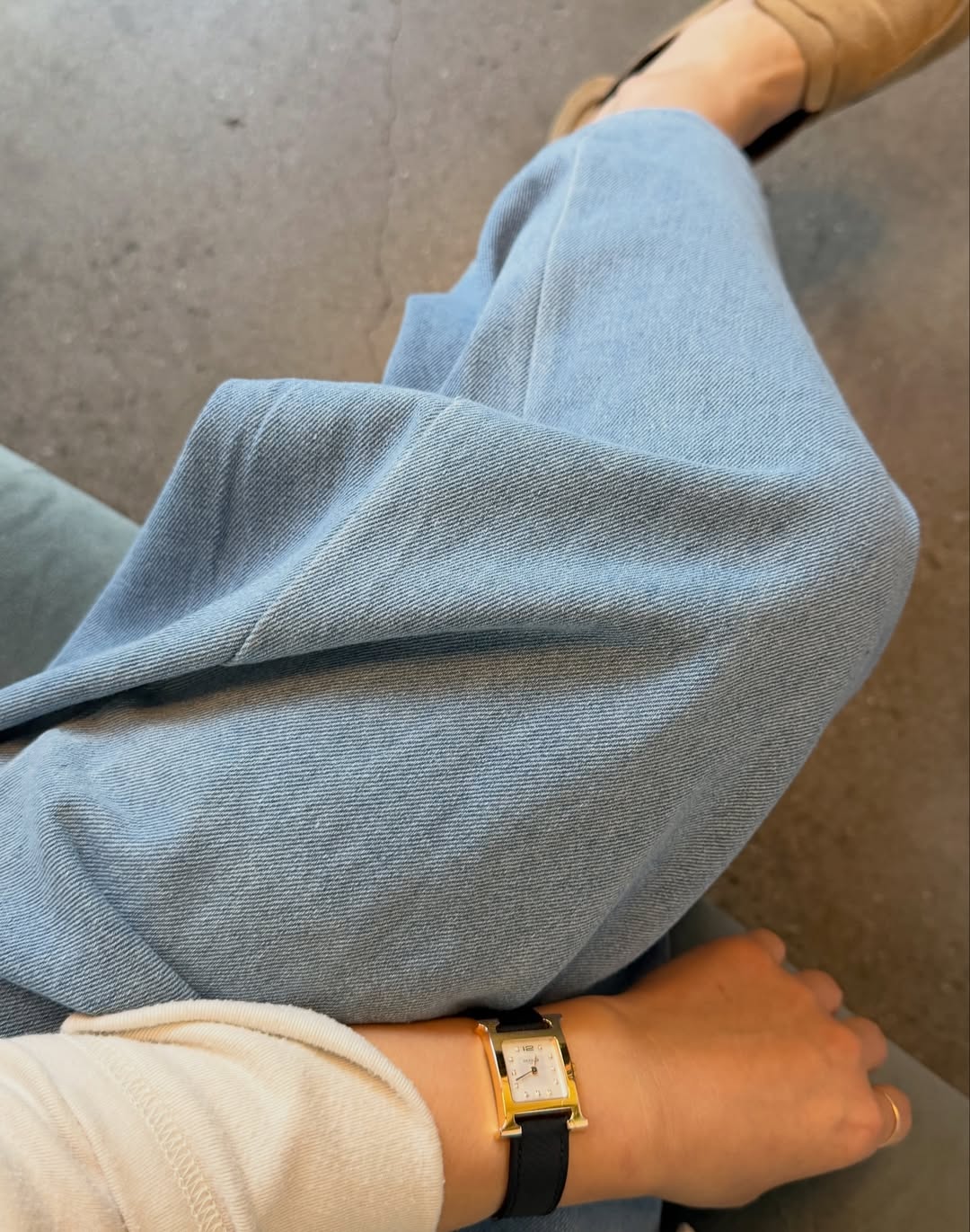 🩵데일리 밴딩 데님팬츠