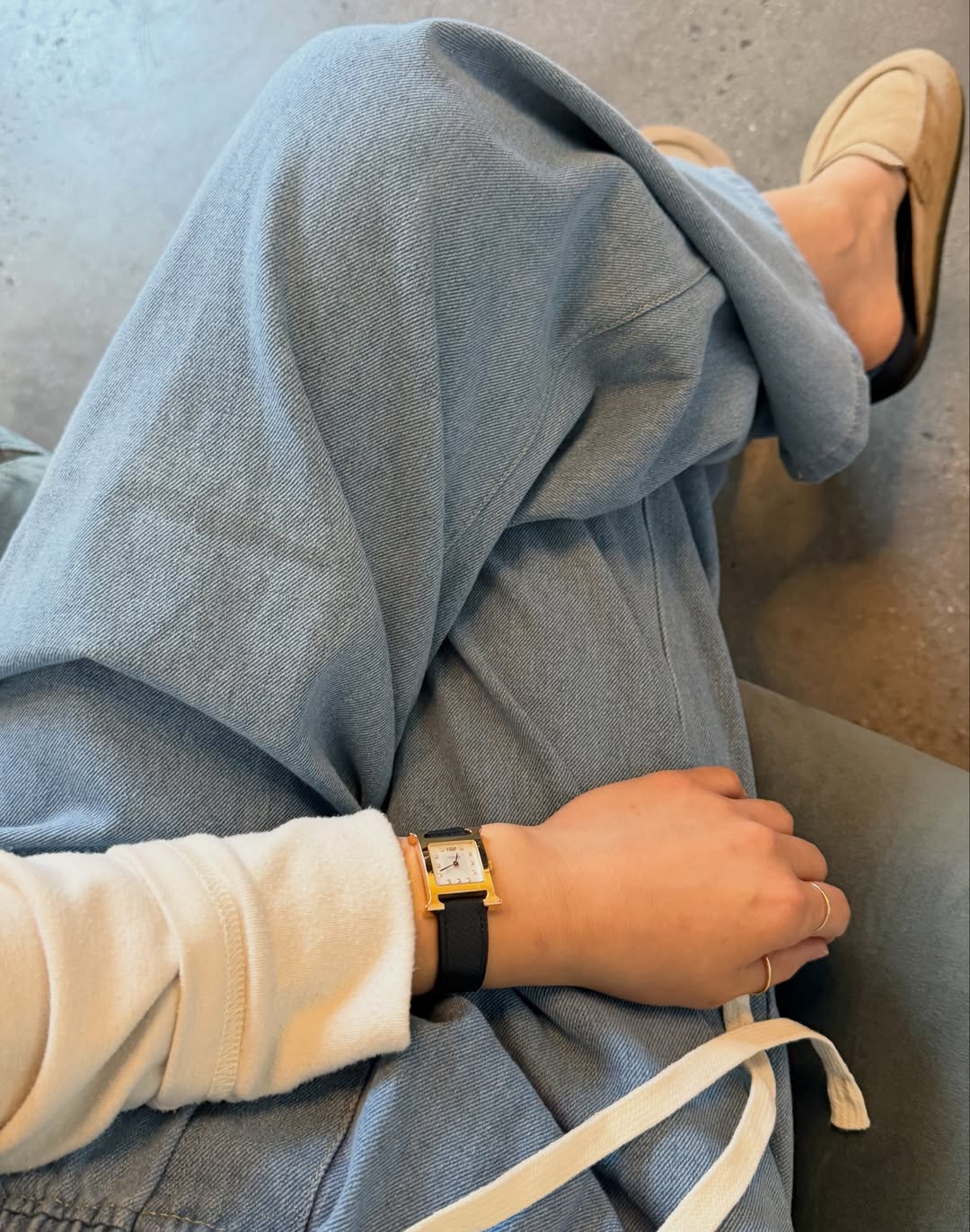 🩵데일리 밴딩 데님팬츠