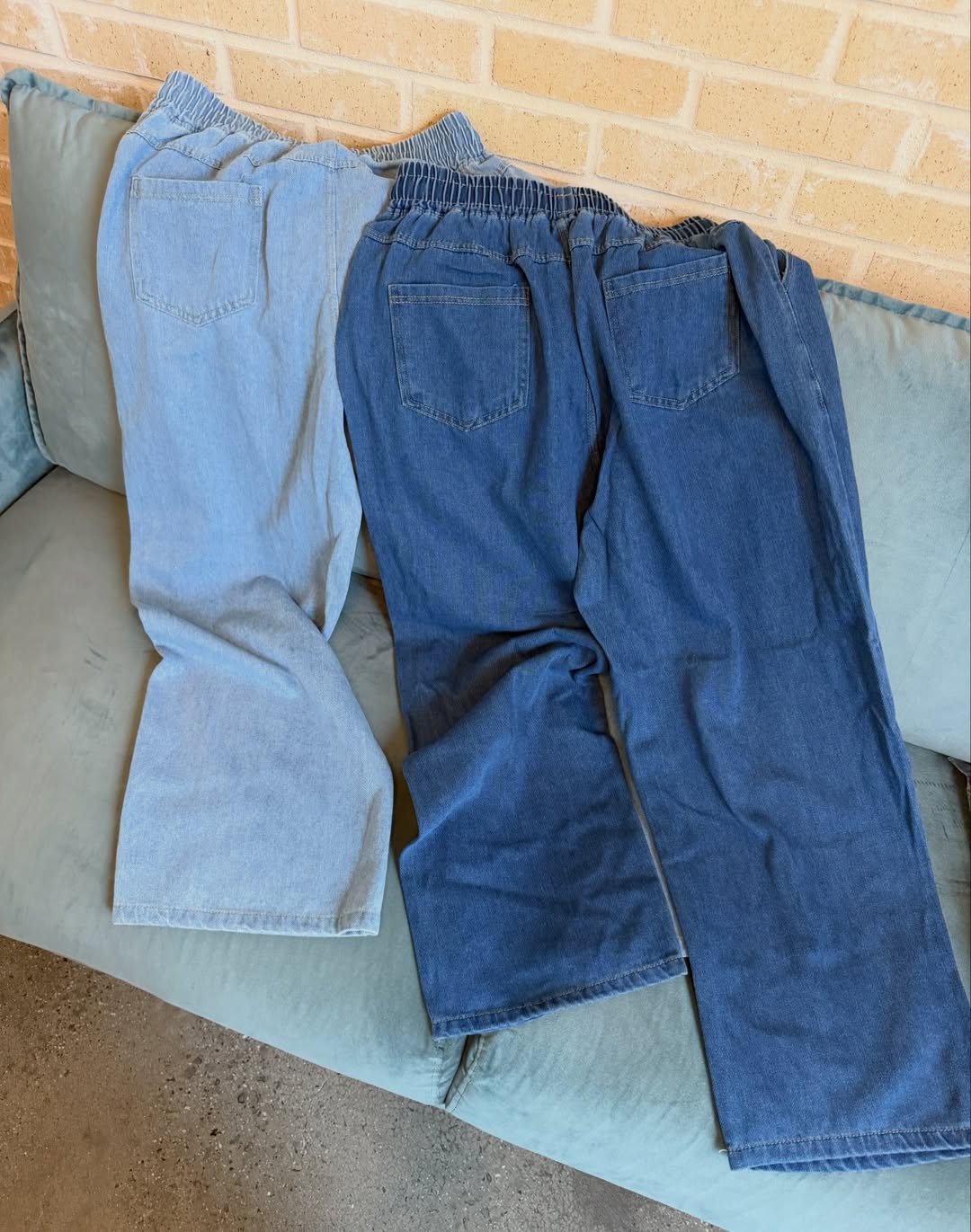 🩵데일리 밴딩 데님팬츠