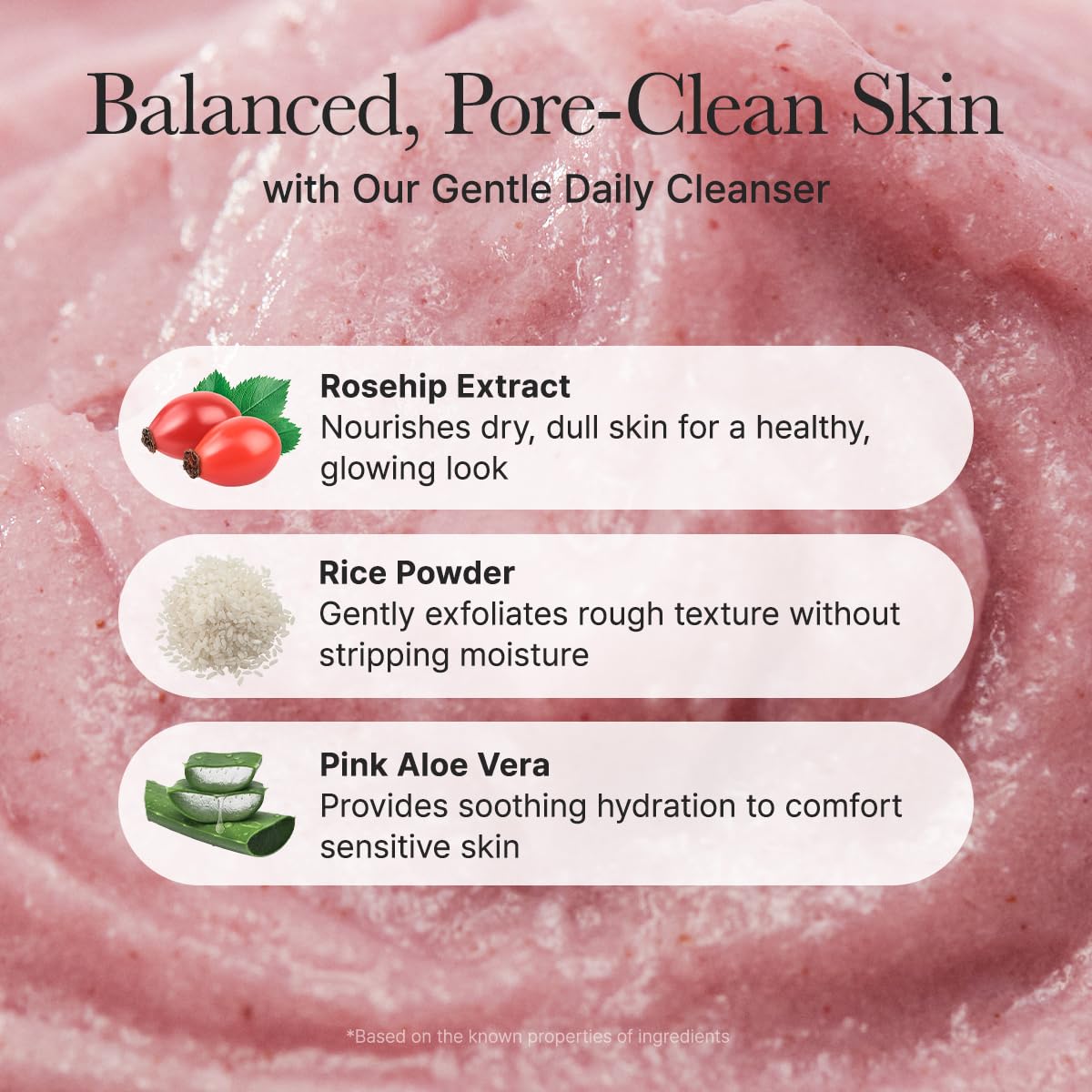 [Arencia] Fresh Royal Rosehip Mochi Cleanser 120g