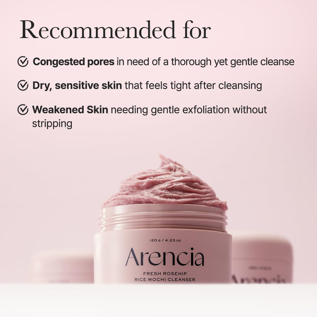 [Arencia] Fresh Royal Rosehip Mochi Cleanser 120g