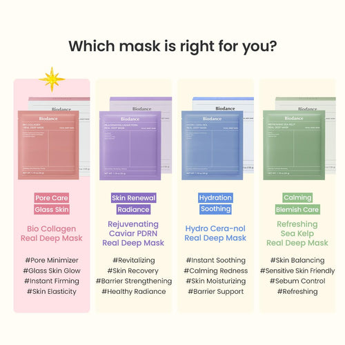[Biodance] Bio-Collagen Real Deep Mask 4ea