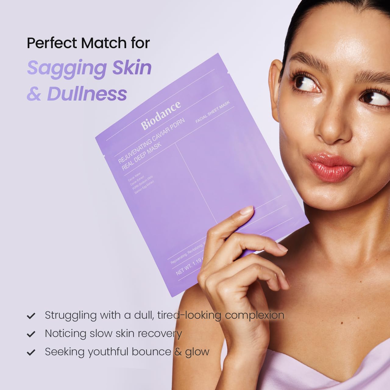 [BIODANCE] REJUVENATING CAVIAR PDRN REAL DEEP MASK