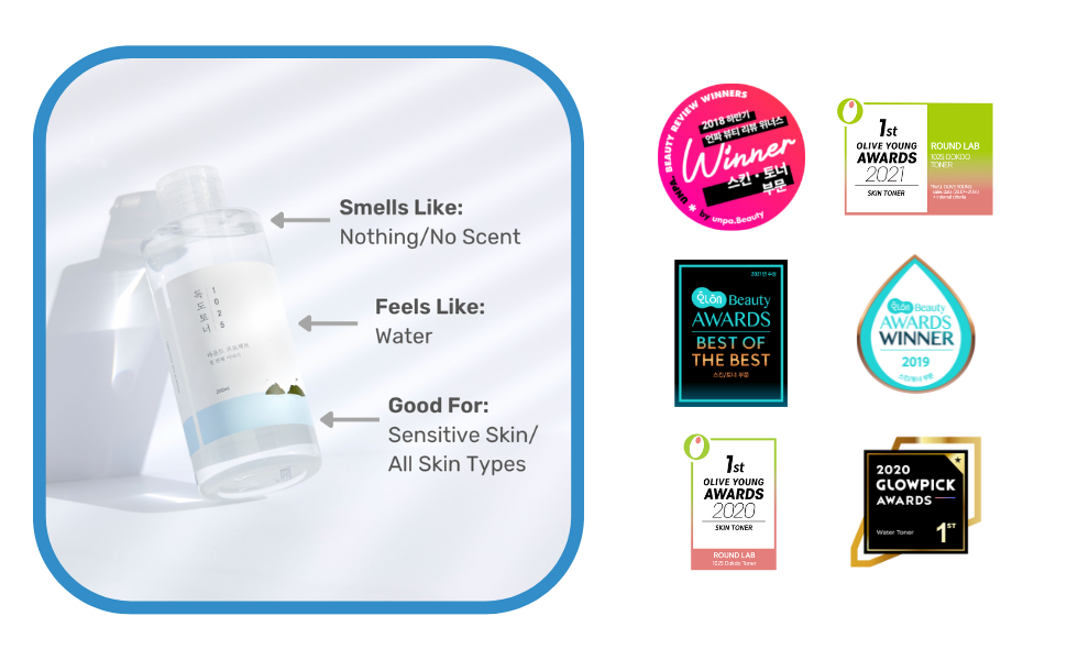 [Round Lab] 1025 Dokdo Toner 200ml+ Dokdo Lotion 200ml